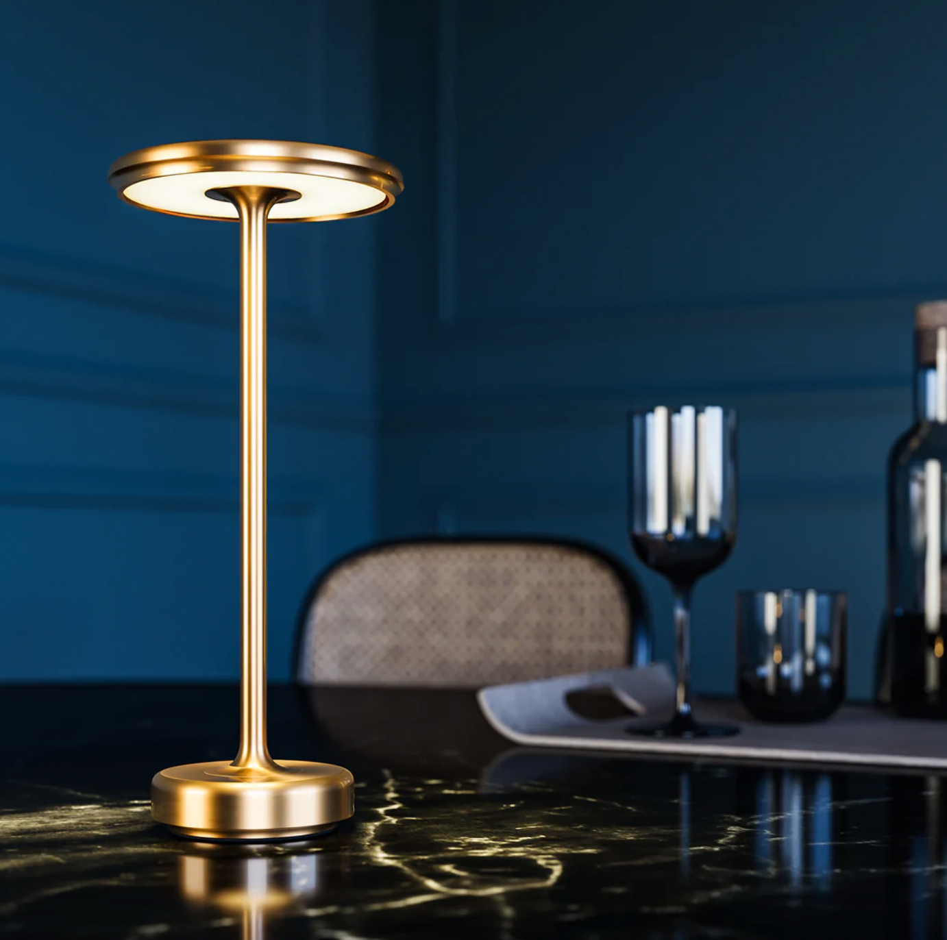 "Amanda" LUXURY Retro Desk Lamp